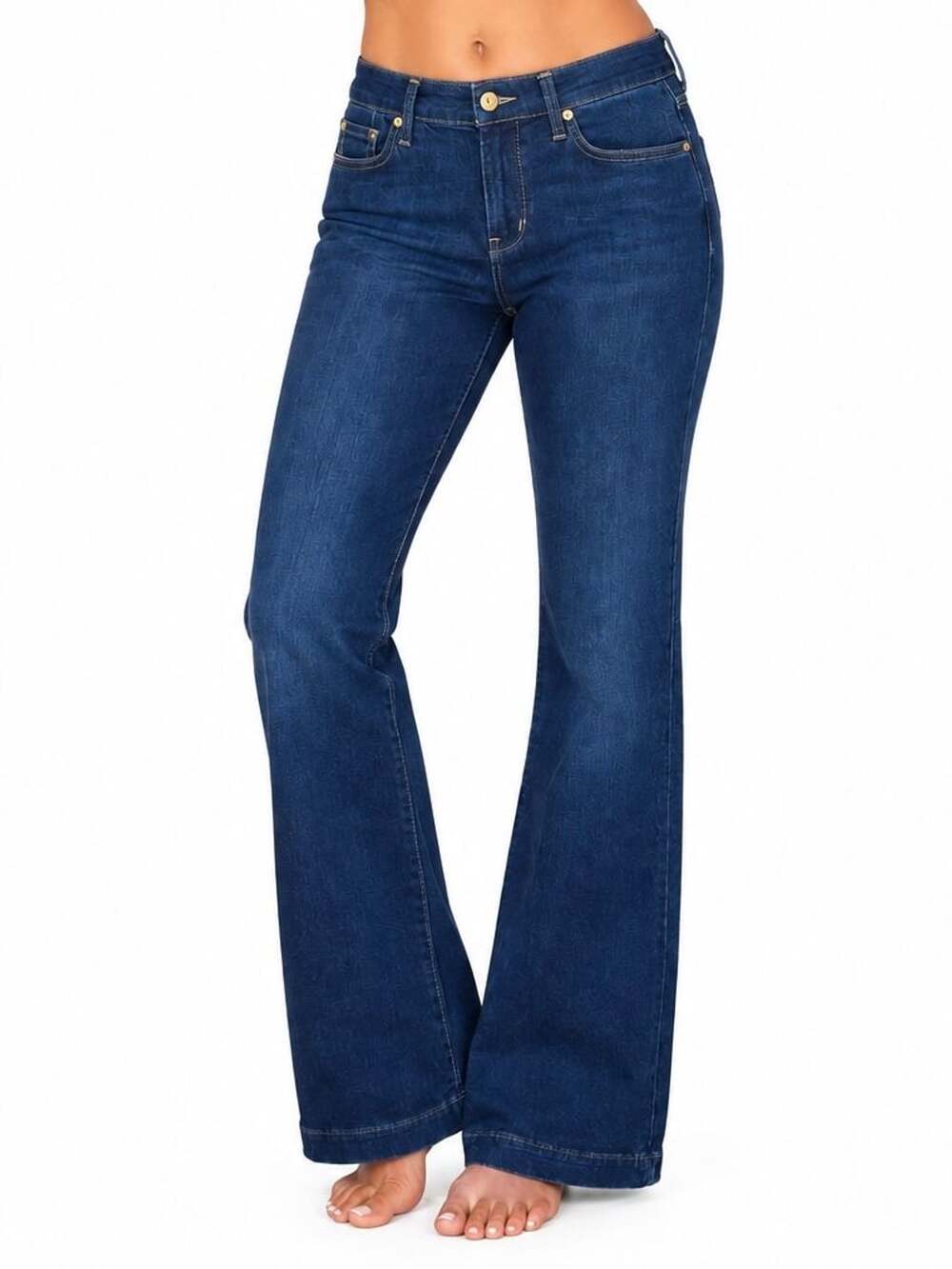 7 For All Mankind Dojo Tailorless Wide Leg Flare Jeans NWT Size 28